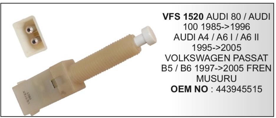 Fren Müşürü Audi A4 A6 Vw Passat | Vertex Vfs1520