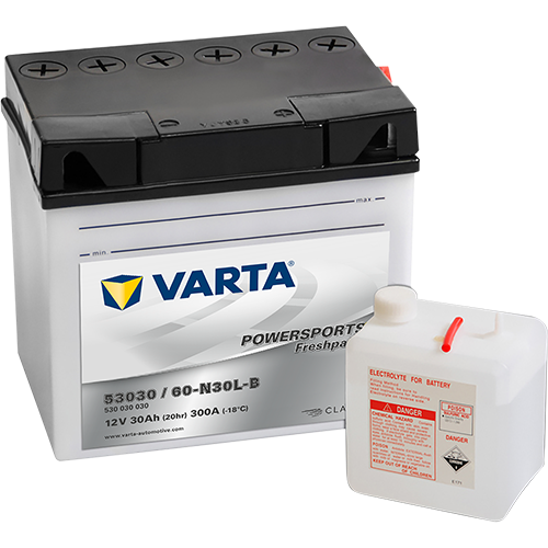 Akü, 12v 30ah Varta Powersports Freshpack |