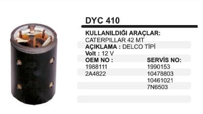 Marş Yastığı 12v Gövdeli Sargılı 42mt Cat Caterpiller Bmc Profesyonel Cummins Jeneratör Case Cummıns Engine Newholland Perkins | Wınwın Dyc410