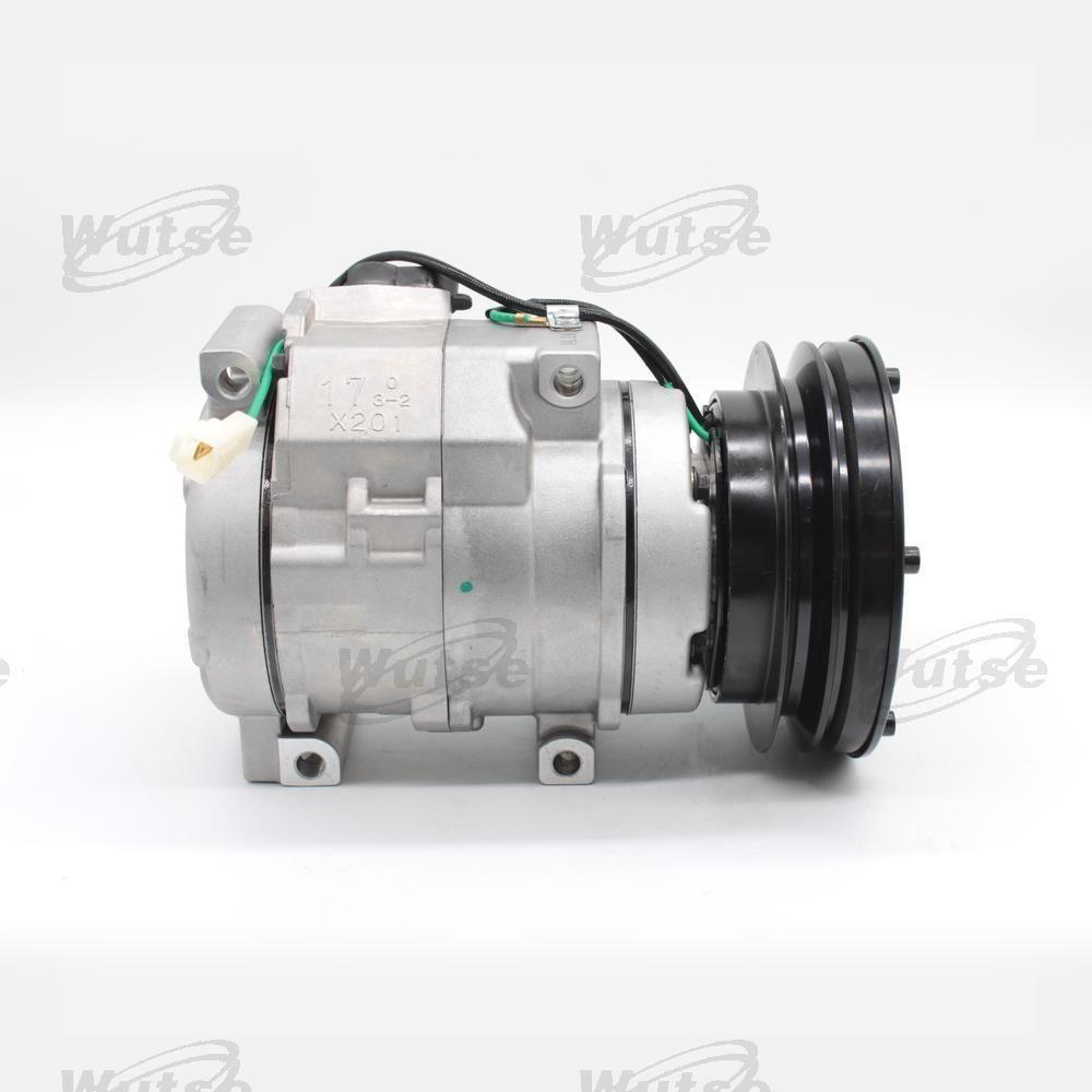 Klima Kompresörü 24v İş Makinası Cat Caterpil V Kayıs 24v 138mm | Wutse 42010012