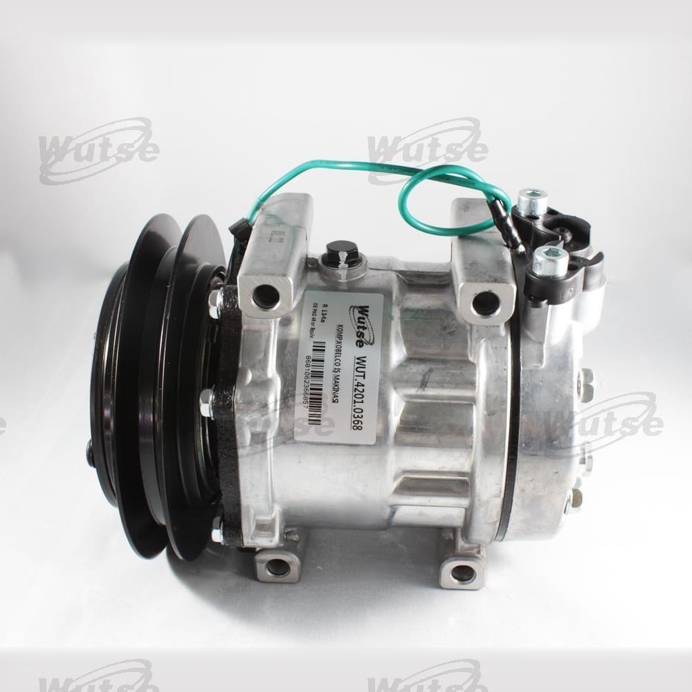 Klima Kompresörü 24v 1pk V Kayış 146mm İş Makinesi Excavatör Eksvatör | Wutse 42010051
