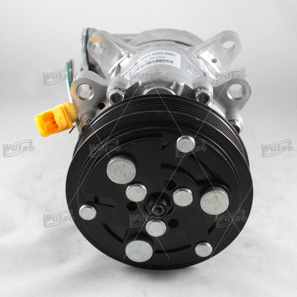 Klima Kompresör 6pk 120mm Peugeot 307/206 Pıcasso Üniversal Ayak | Wutse 42010082