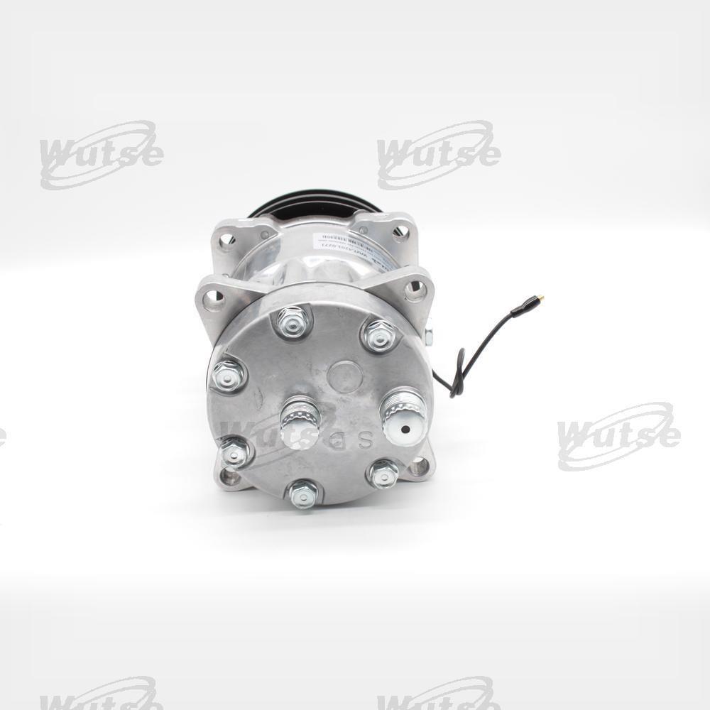 Klima Kompresörü 12v 7h15 2pk V Kayış 132mm Arkadan Çıkış İnce Kalın Sanden8227 Sd8227 | Wutse 42010271