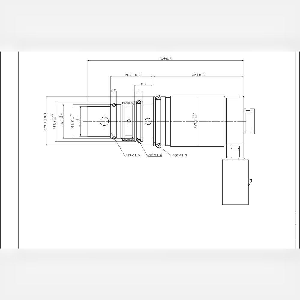 Kontrol Valfi Flatör Vw Audi Skoda Sanden Tip Ölçü-7,8cm | Wutse 42050883