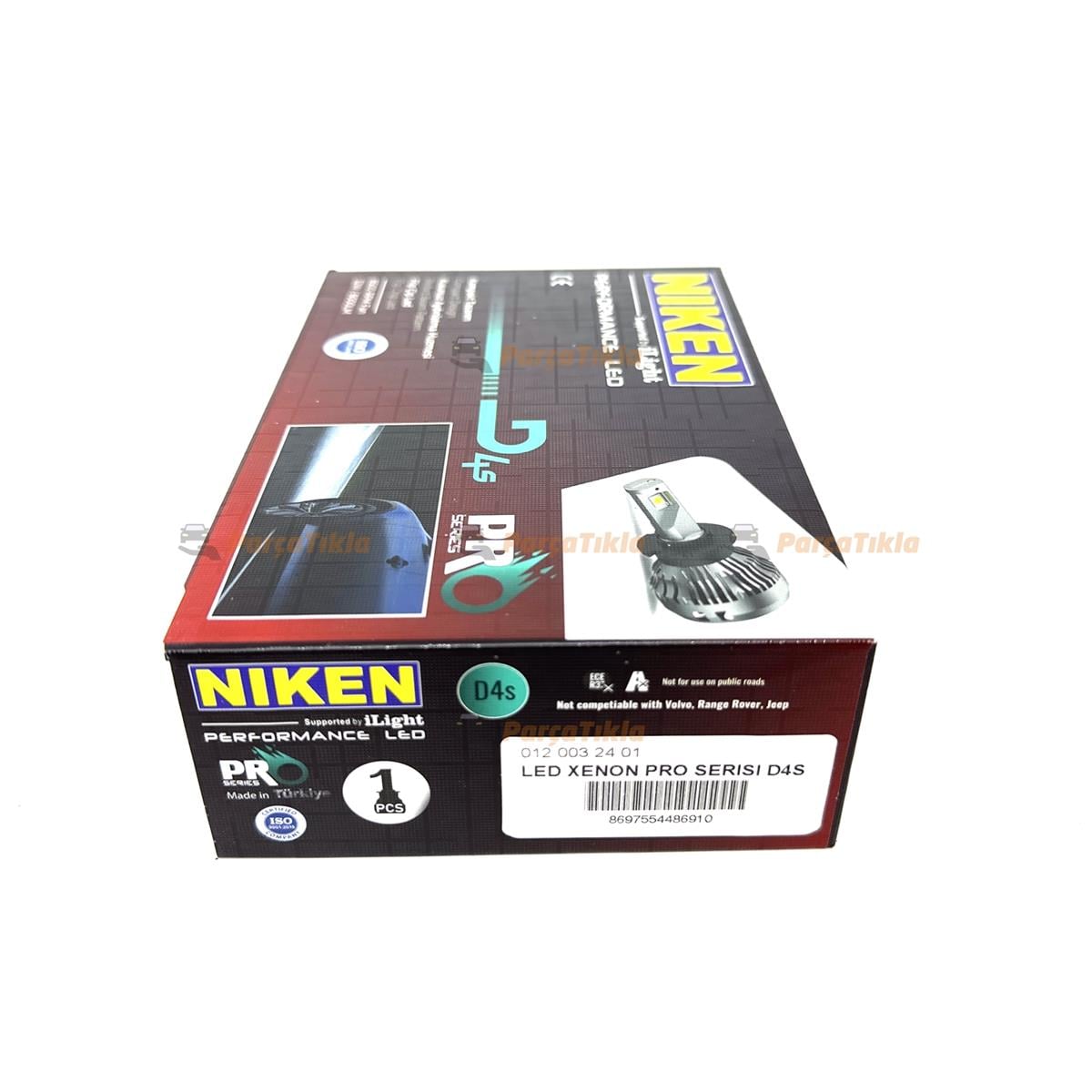 Xenon Ampul Led D4s 8000 Lümen Adet Fiyatıdır | Nıken Prod4s8000lm