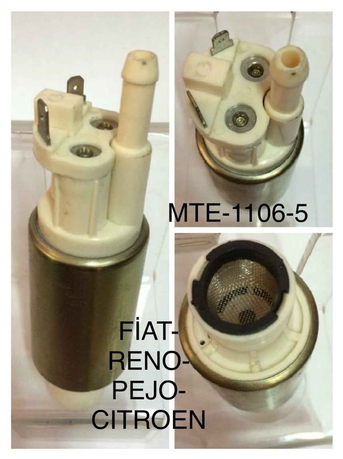 Yakıt Pompası Üniversal Laguna 5bar Crx272 Renault Opel Vectra Cıtroen Pejo Peugeot | Mte 1106