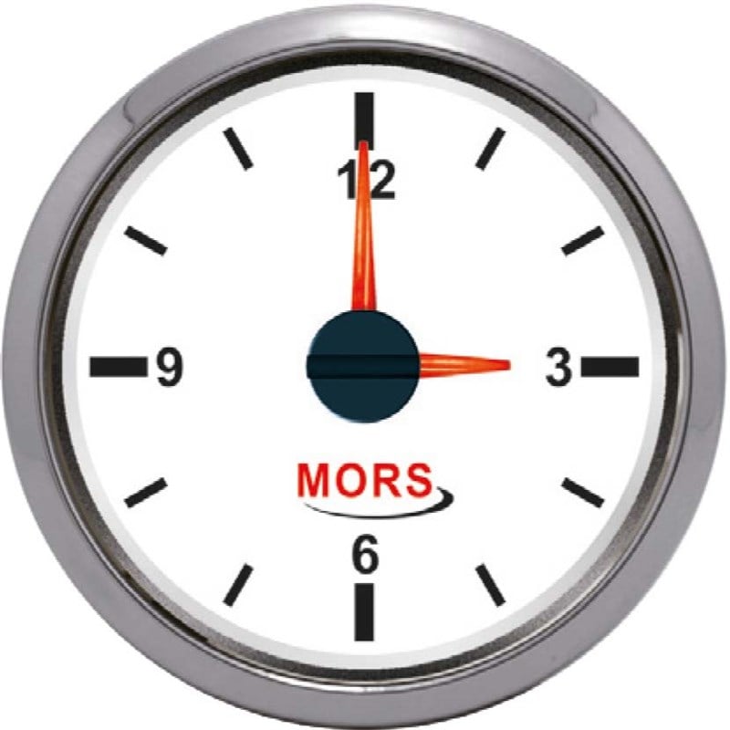 Mors Zaman Göstergesi 12-24v Beyaz Sr14914 |