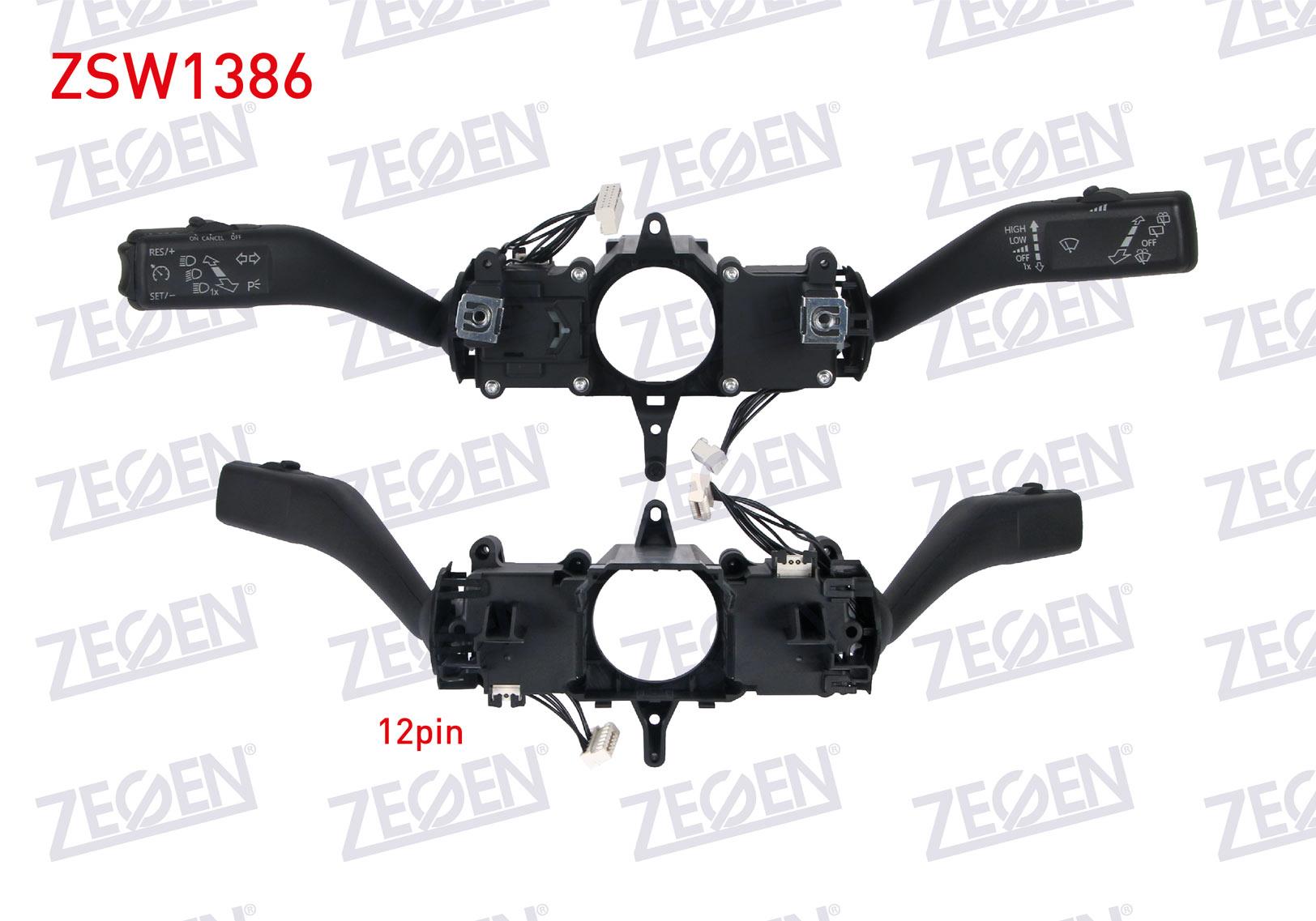 Far Sinyal Kolu Volkswagen Golf Vı Jetta Iv Touran 08- 12pin | Zegen Zsw1386