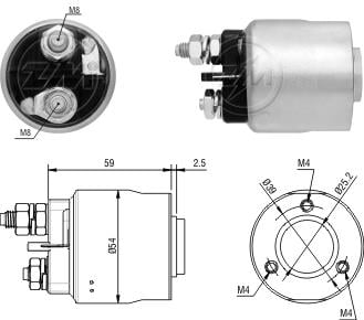 Marş Otomatiği 12v Vw Transporter Carevella T4 Seat Ibıza İbiza 594392 D7rs31 Dr7s131 438077 | Zm 1493