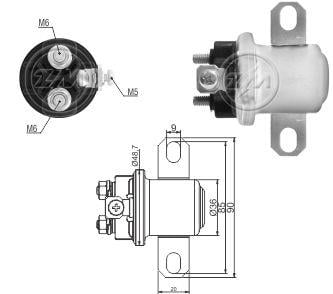 Marş Otomatiği 12v 38mt Yardımcı Ara Zm427 | Zm 427