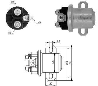 Marş Ara Otomatiği 24v 38mt Yardımcı Otomatik | Zm 4409