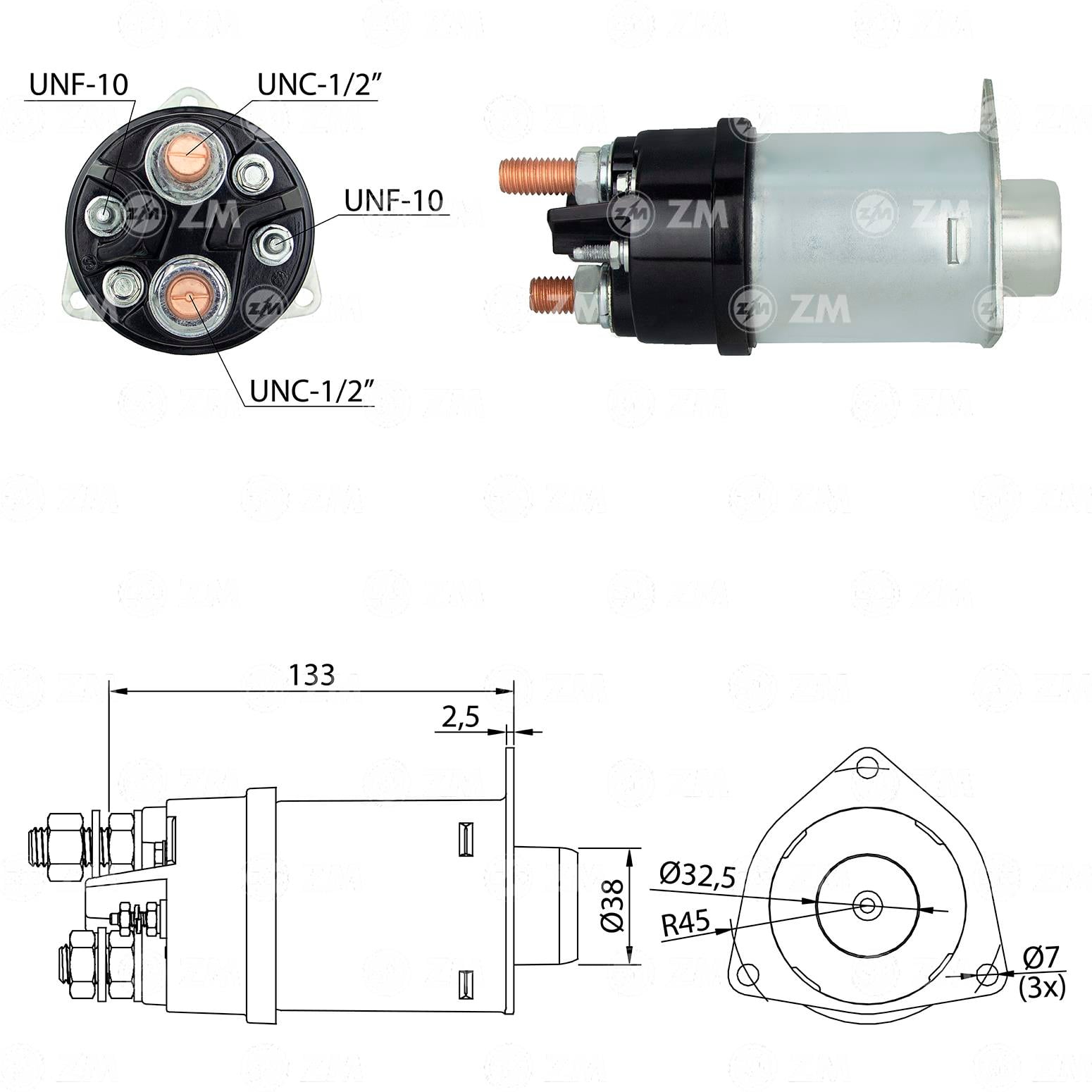Marş Otomatiği 24v 42mt Caterpillar Dev Fatih Case Samsung | Zm 462