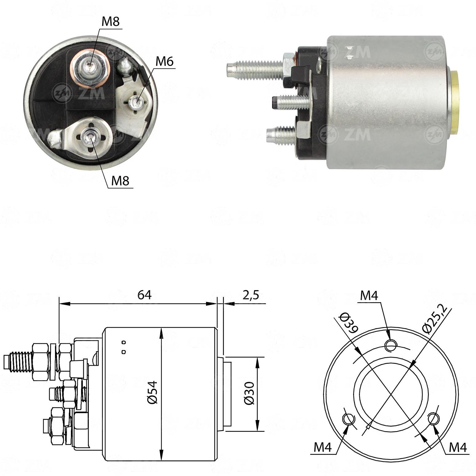 Marş Otomatiği 12v Opel Mercedes Renault Valeo Tip | Zm 590