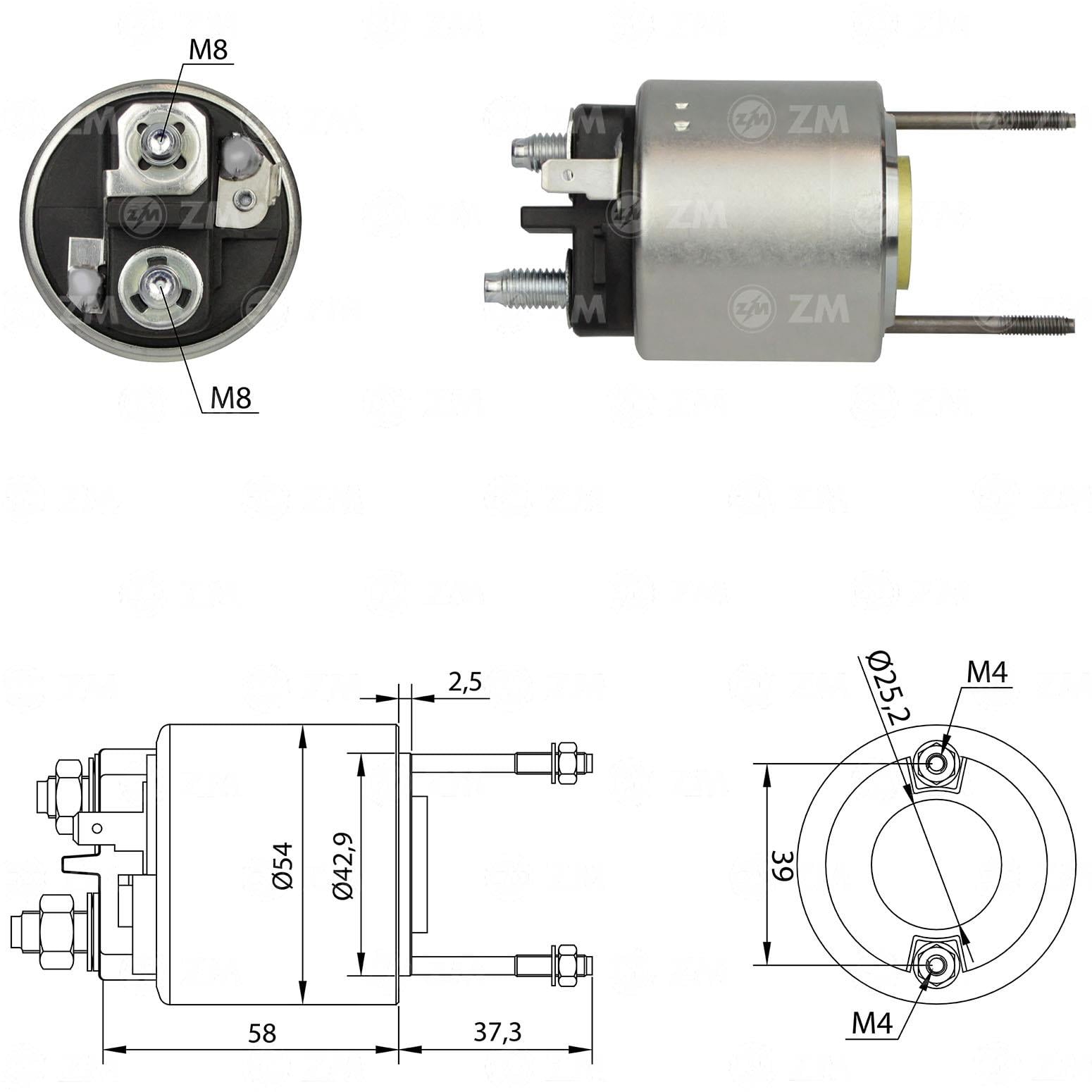 Marş Otomatiği 12v R9 11 12 Valeotip | Zm 592