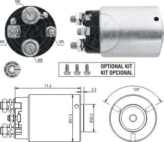 Marş Otomatiği 12v Buick Pontiac Chevrolet Gmc | Zm 862