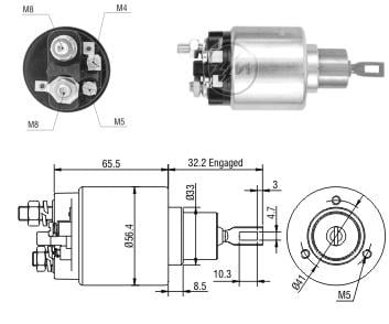 Marş Otomatiği 12v Mercedes-benz 140 160 C280 C320 C36 E280 E36 G320 S280 S320 280 320 | Zm 874