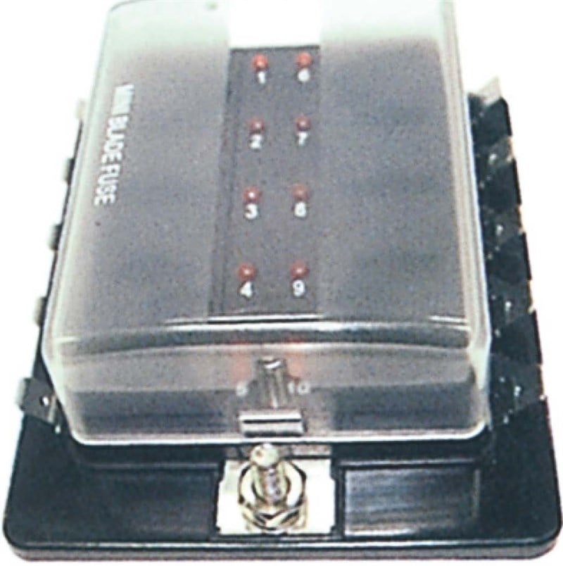 6'LI MARİN SİGORTA YUVASI İKAZ IŞIKLI - SR13922