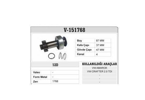 AES151768-Marş Dişlisi