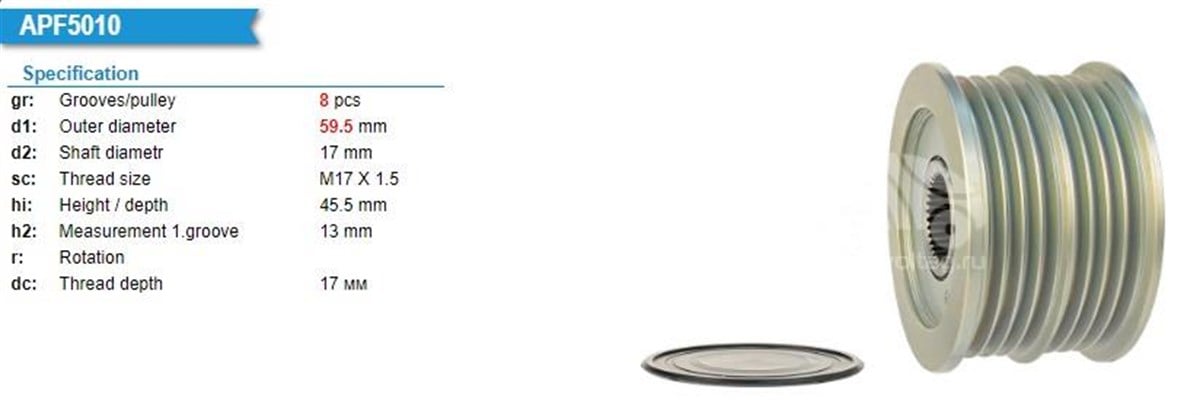 Alt Kasnağı 8Kan Mazda