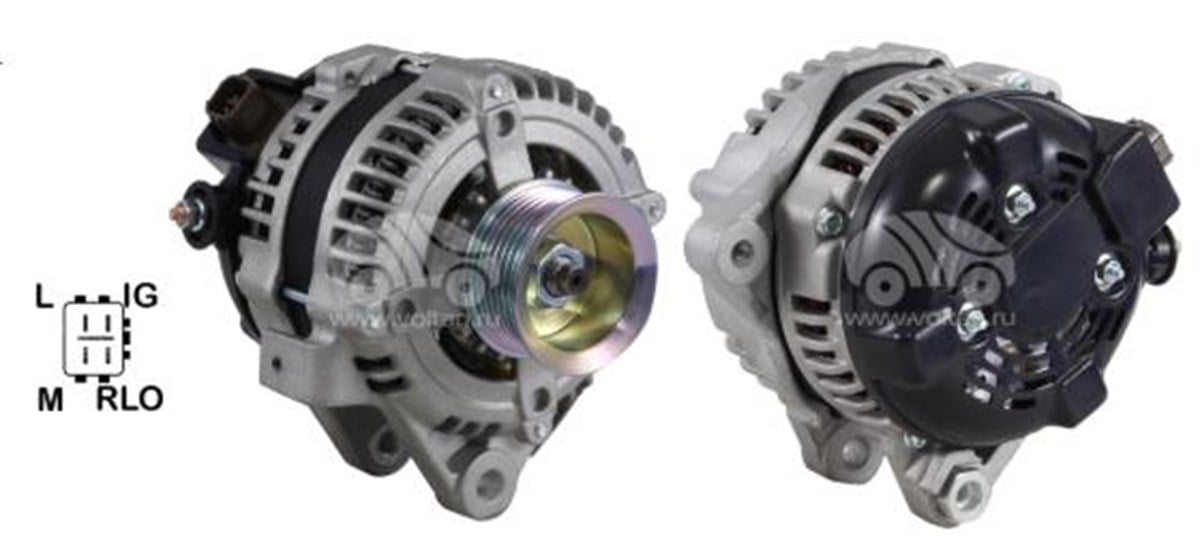 ALTERNATÖR 12V 100AH TOYOTA RAV4 07- 7KANALLI KASN