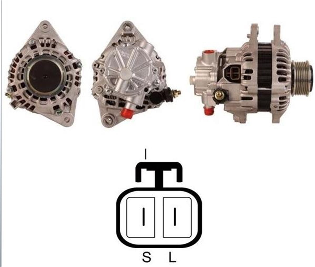 Alternatör 12V 110Ah Kia Sorento 2,5/H1 H200 Hyundai Starex H1 2 5 Crdi Kia Sorento 7 Kanal Bilyalı Kasnak