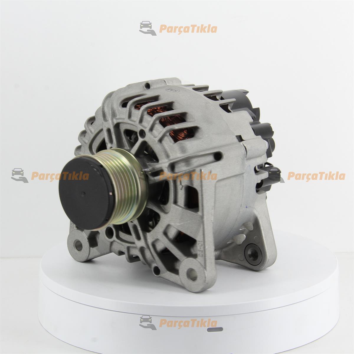 Alternatör 12V 120Ah Duster Logan Megane 2Fişli Clio Dacıa Logan Mcv Tg12c214 Sg12b038 Valeo406770 | Valeo 406770