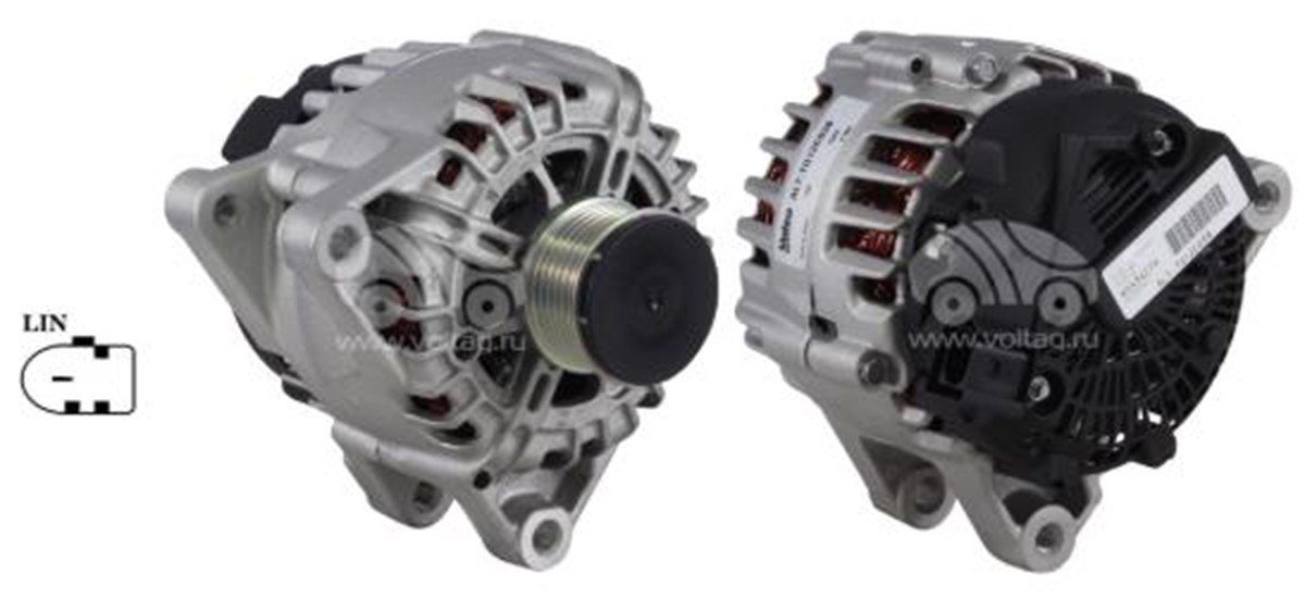 ALTERNATÖR 12V 120AH FORD FIESTA 1.4  1.6 TDCI 