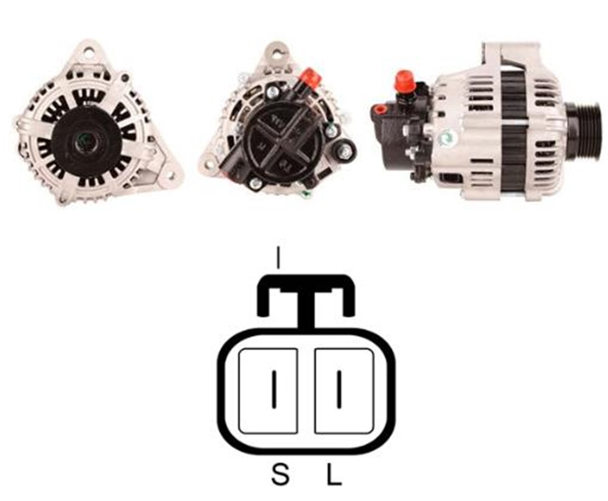 Alternatör 12V 120Ah Hyundaı Elentra Tuscon Santafe Wınalt2700
