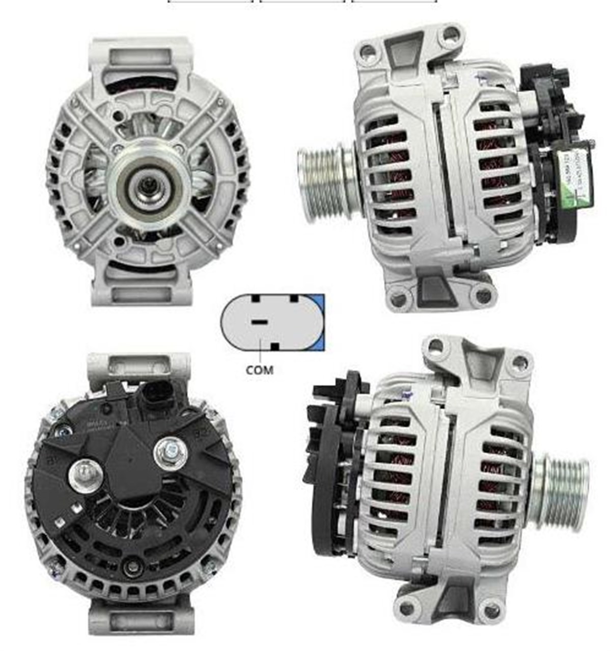 Alternatör 12V 120Ah Mercedes Sprinter Vito Viano Lın Uç