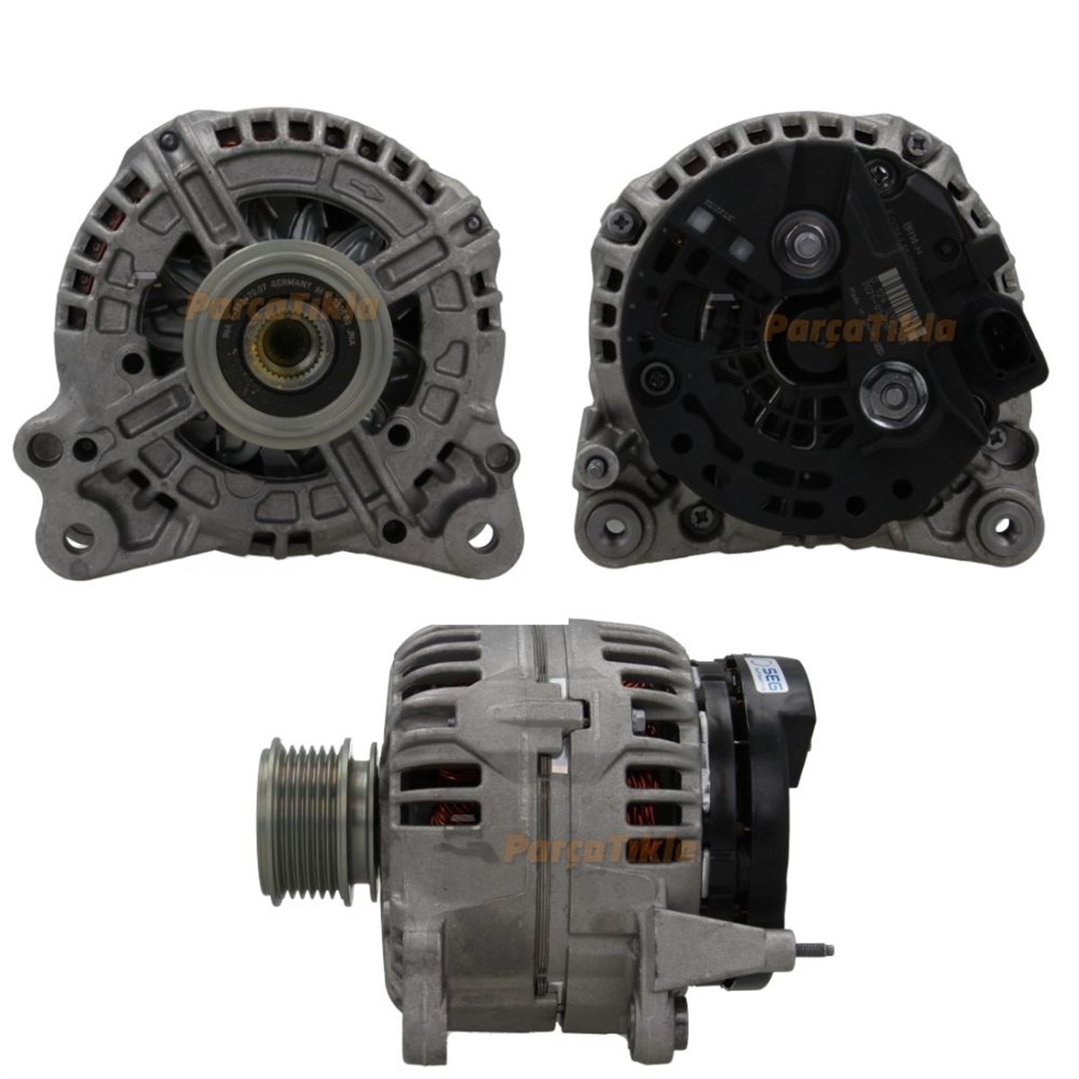 Alternatör 12V 120Ah Vw Golf Iv Bora T5 Seat Leon Skoda Bora Audi A3 Ford Galaxy Fabia Octavia