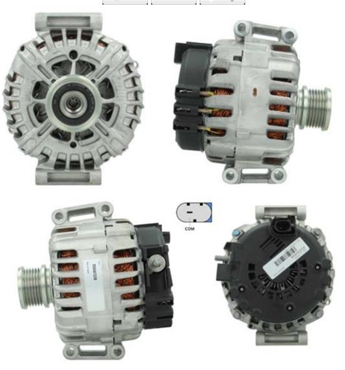 Alternatör 12V 220Ah Mercedes Sprinter 316 415 Start Stop Fonksiyonu Olmayan Araçlara