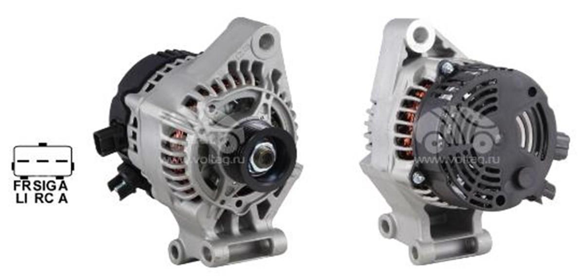 Alternatör 12V 85Ah Ford Focus Fiesta