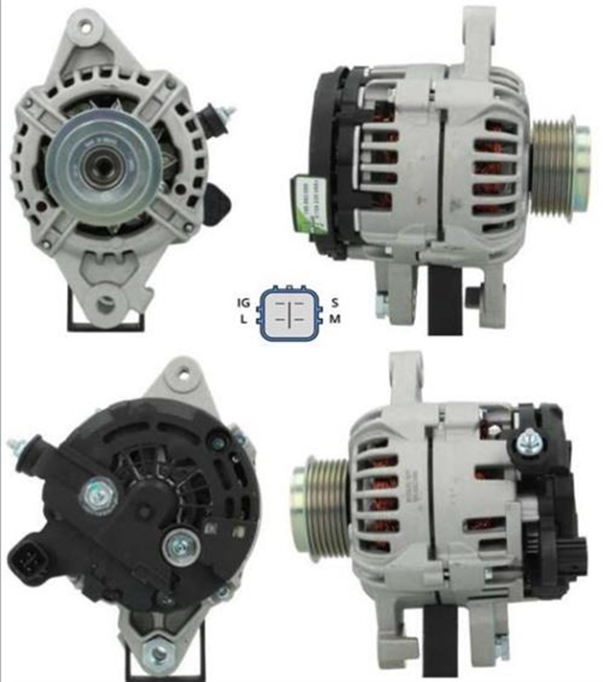 Alternatör 12V 90Ah Toyota Yaris Iı 1 4 D 4D P9 2005 2008 1364Ccm 1Nd Tv/ Toyota Yaris Iı 1 4 D 4D Tt P9 2005 2008 1364