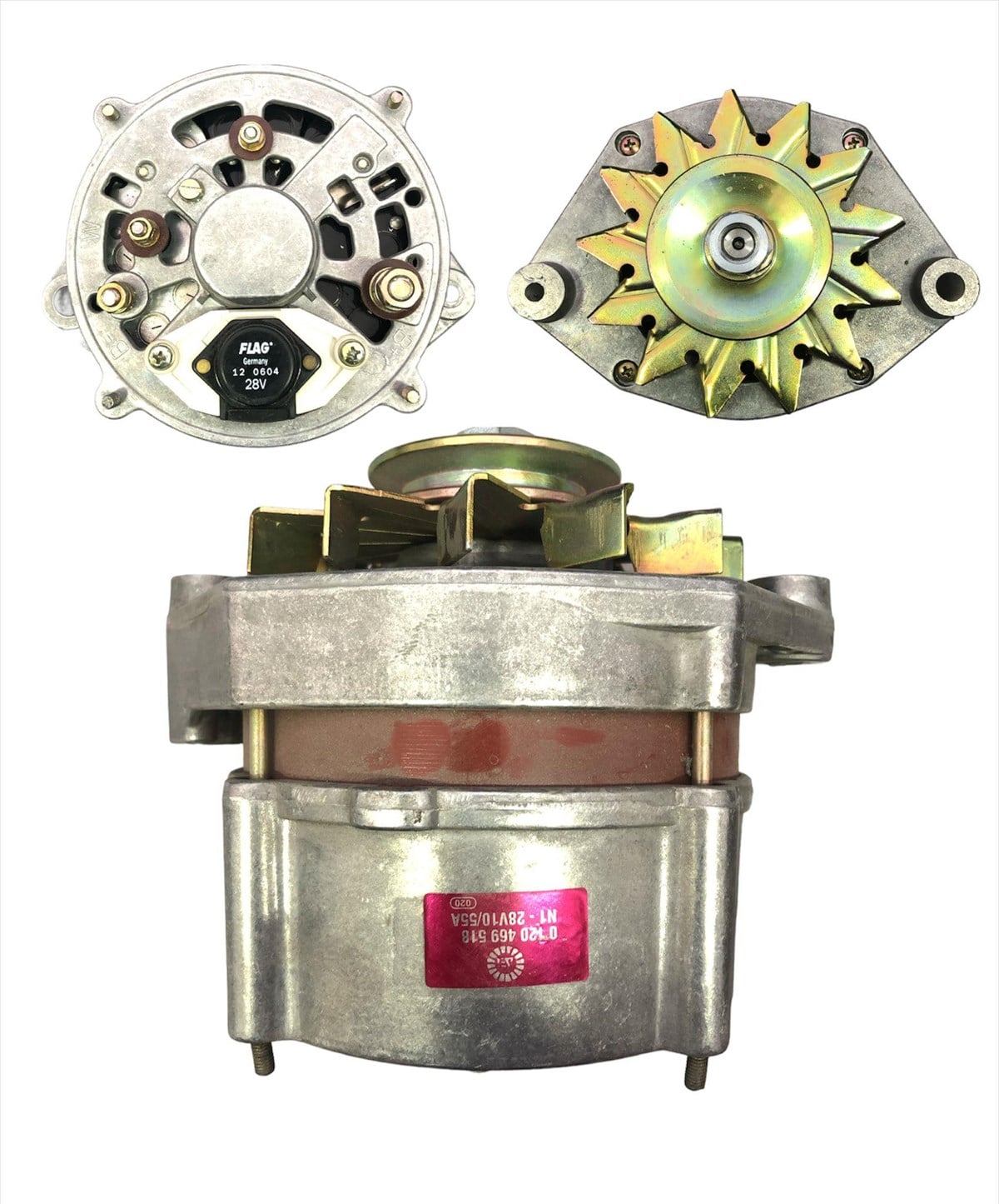 Alternatör 24V 55Ah İnt Kalın İnce Ayaklı İş450
