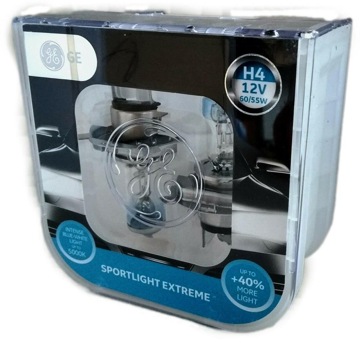 Ampul 12V H4 60/50W 43T %40 Fazla Beyaz Işık Amp Takım