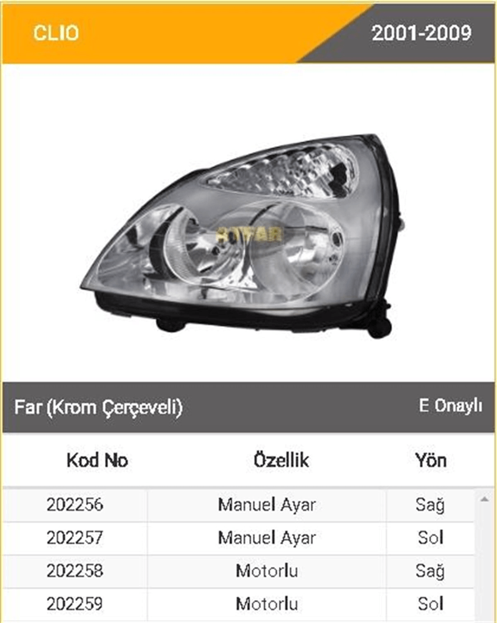 AYFAR202257-Far Komple