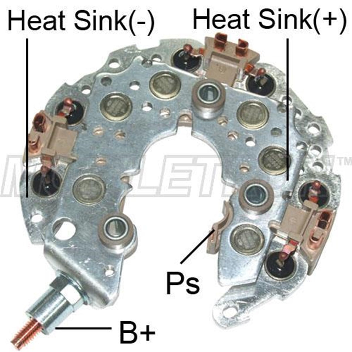 Diyot Tablası 117Mm Toyota Yaris Verso