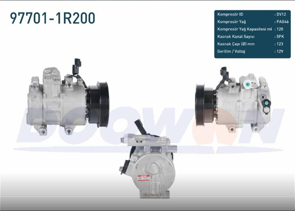 DOOWON977011R200-Klima Kompresörleri