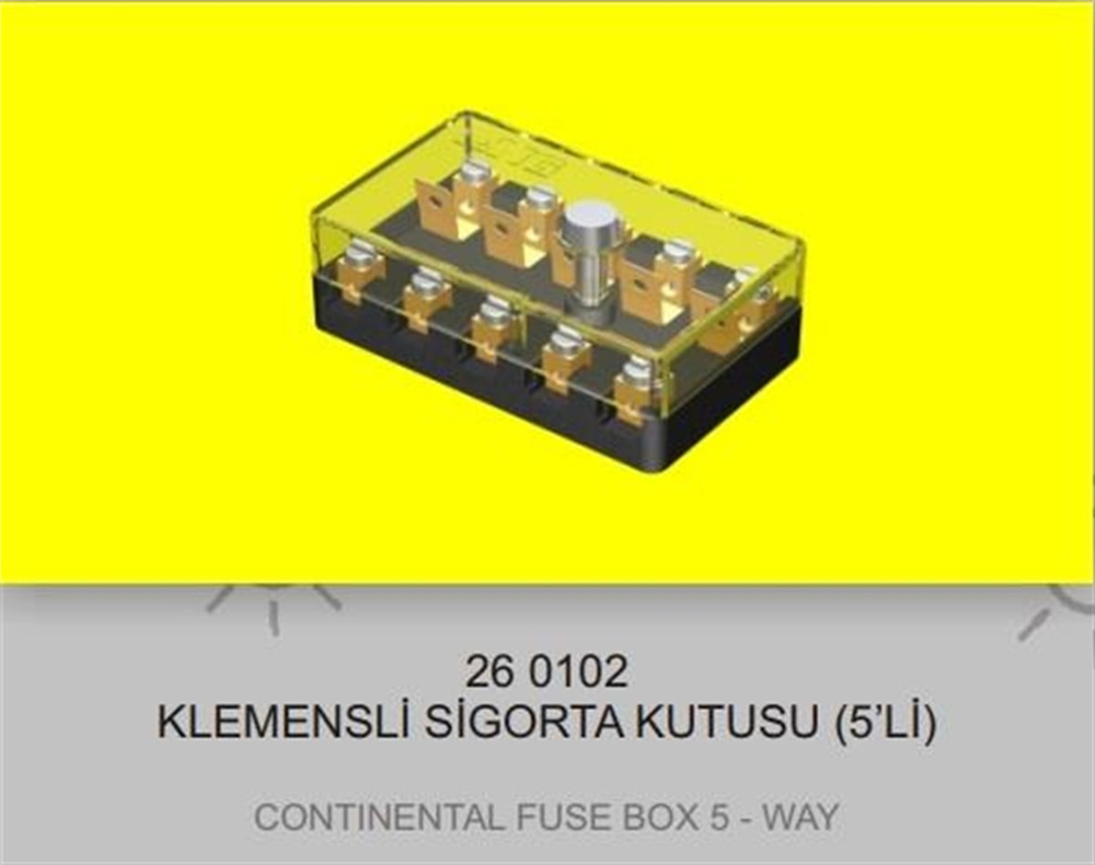 ENG260102-Sigorta Kutusu