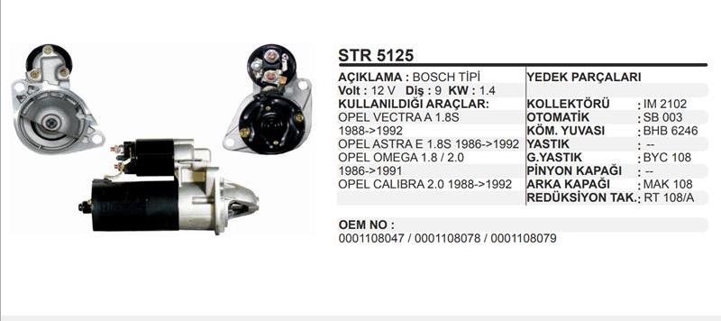 FEDERALPOWER1108047-Marş Motoru - Marş Dinamosu