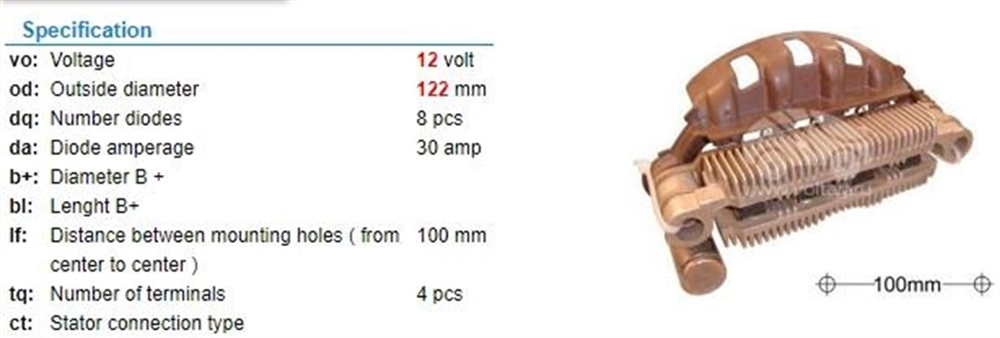 GENONGNDM505C-Diyot Tablası