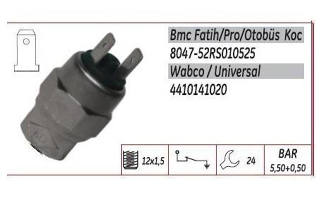 Hava İkaz Müşürü Bmc Pro 822827