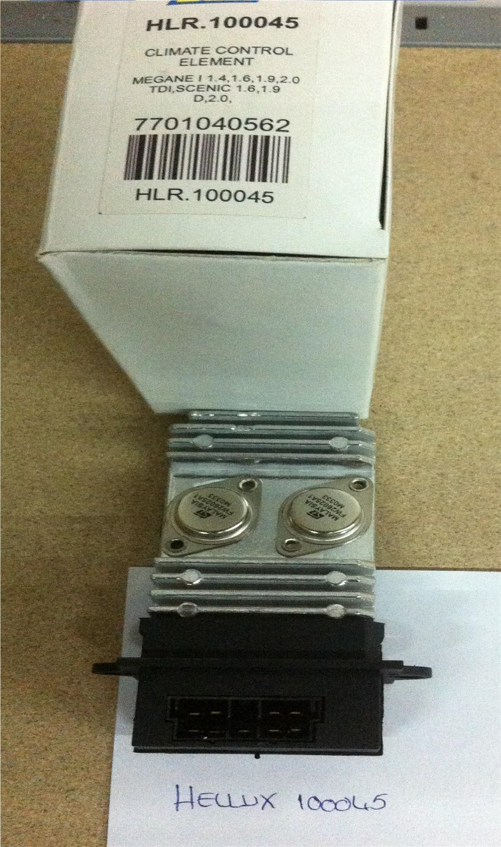 HELLUXHLR100045-Kalorifer Rezistansı