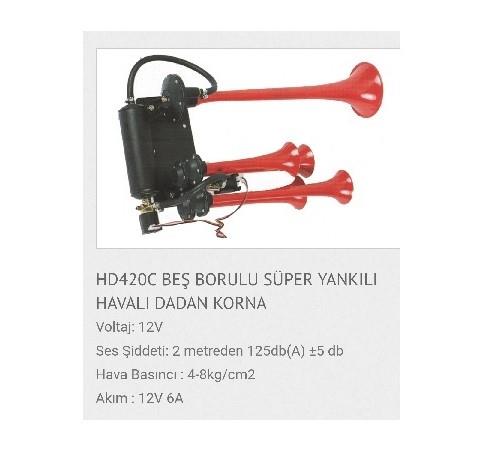 HİDOHD420C12V-Korna & Siren Çeşitleri