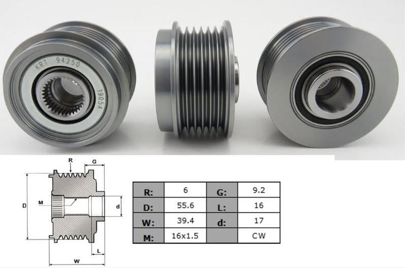 INA535006010-Alternatör Kasnağı