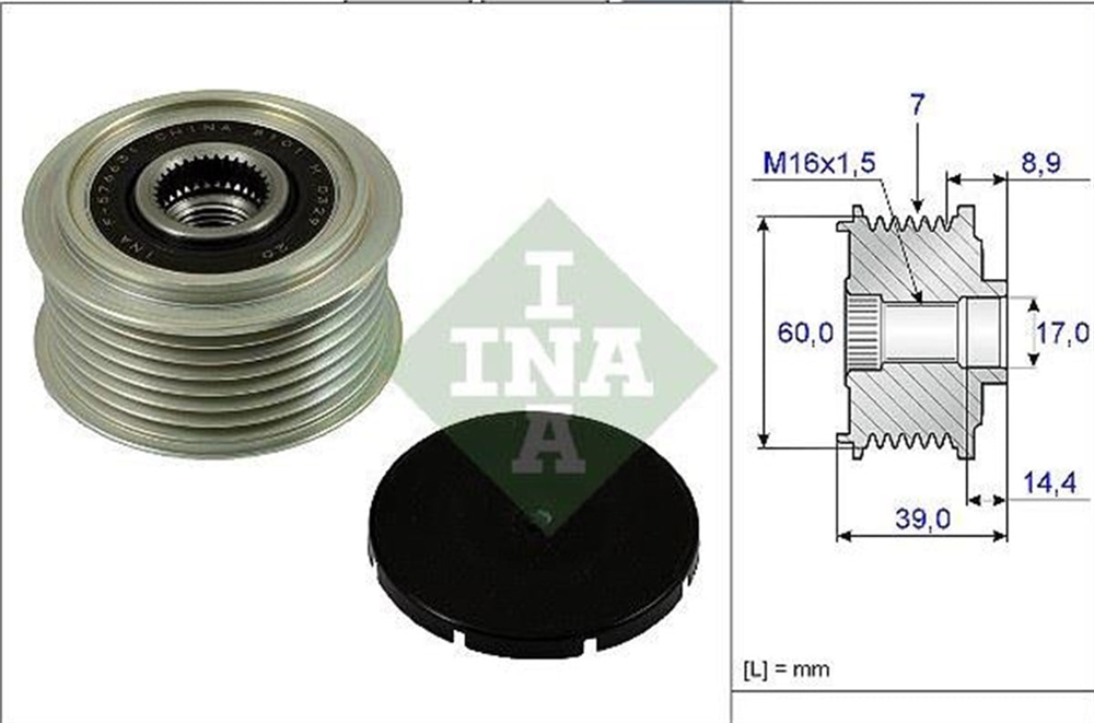 INA535024510-Alternatör Kasnağı