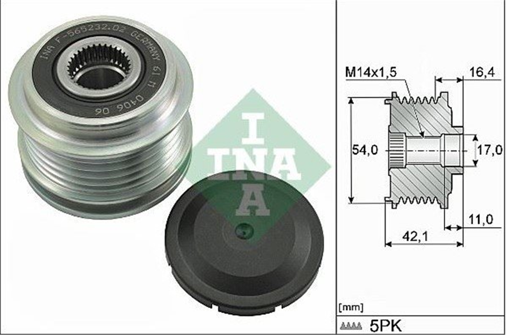 INA535028610-Alternatör Kasnağı