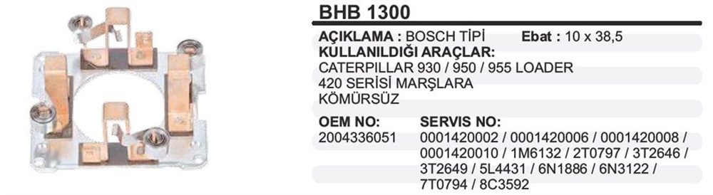 ITHBHB1300-Marş Kömürü ve Kömür Yuvası