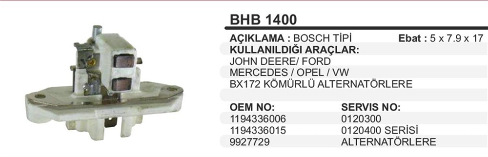 ITHBHB1400-Marş Kömürü ve Kömür Yuvası