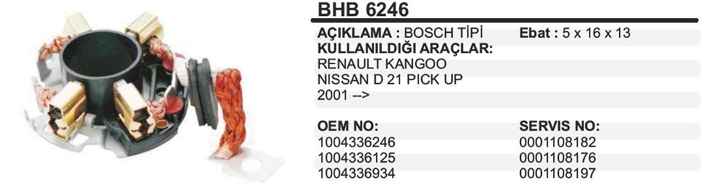ITHBHB6246-Marş Kömürü ve Kömür Yuvası